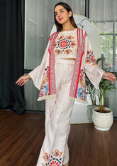 Nooré Haya – 3 Pc Co-ord Set 🌸