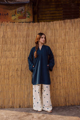 Nooray Blue – 2 Piece Kurti Set