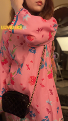 Floral Fusion Kurti Set 🌸👗 2 PCs