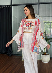 Nooré Haya – 3 Pc Co-ord Set 🌸