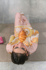 🧡 Zauq-e-Gulzar – 2 Piece Kurti Set