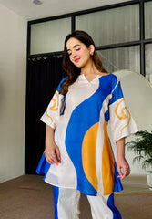 Zarnoor - 2 PCS Kurti Set