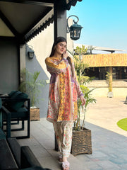 🌈 Satrangi 2-Piece Kurti Set 🌸✨