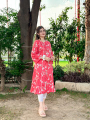 🌹 Surkhi-e-Gul Maxi