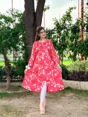 🌹 Surkhi-e-Gul Maxi