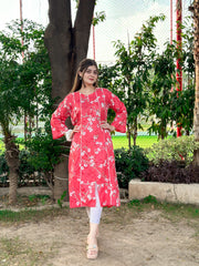 🌹 Surkhi-e-Gul Maxi