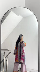 🌹 Savera Hania – 2 Piece Kurti Set