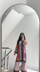 🌹 Savera Hania – 2 Piece Kurti Set