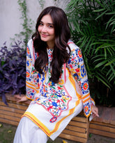 Gulshan-e-Hayat 🌼🕊️ 2-Piece Kurti Set