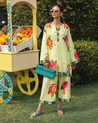 Golden Petals Kurti Set 🌼✨💛
