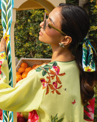 Golden Petals Kurti Set 🌼✨💛
