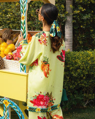 Golden Petals Kurti Set 🌼✨💛