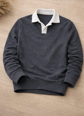 Classic Polo Sweatshirt
