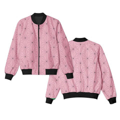 🌸Nezuko Blossom Bomber Jacket