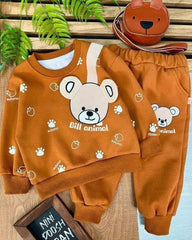 Bill animal printed track suit kids