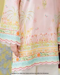 🌷Zarqaa Bloom – 2 Piece Kurti Set