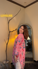 Floral Fusion Kurti Set 🌸👗 2 PCs