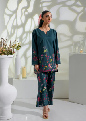 Zarqa-e-Rang 🎨🌼 2 Pcs Kurti Set