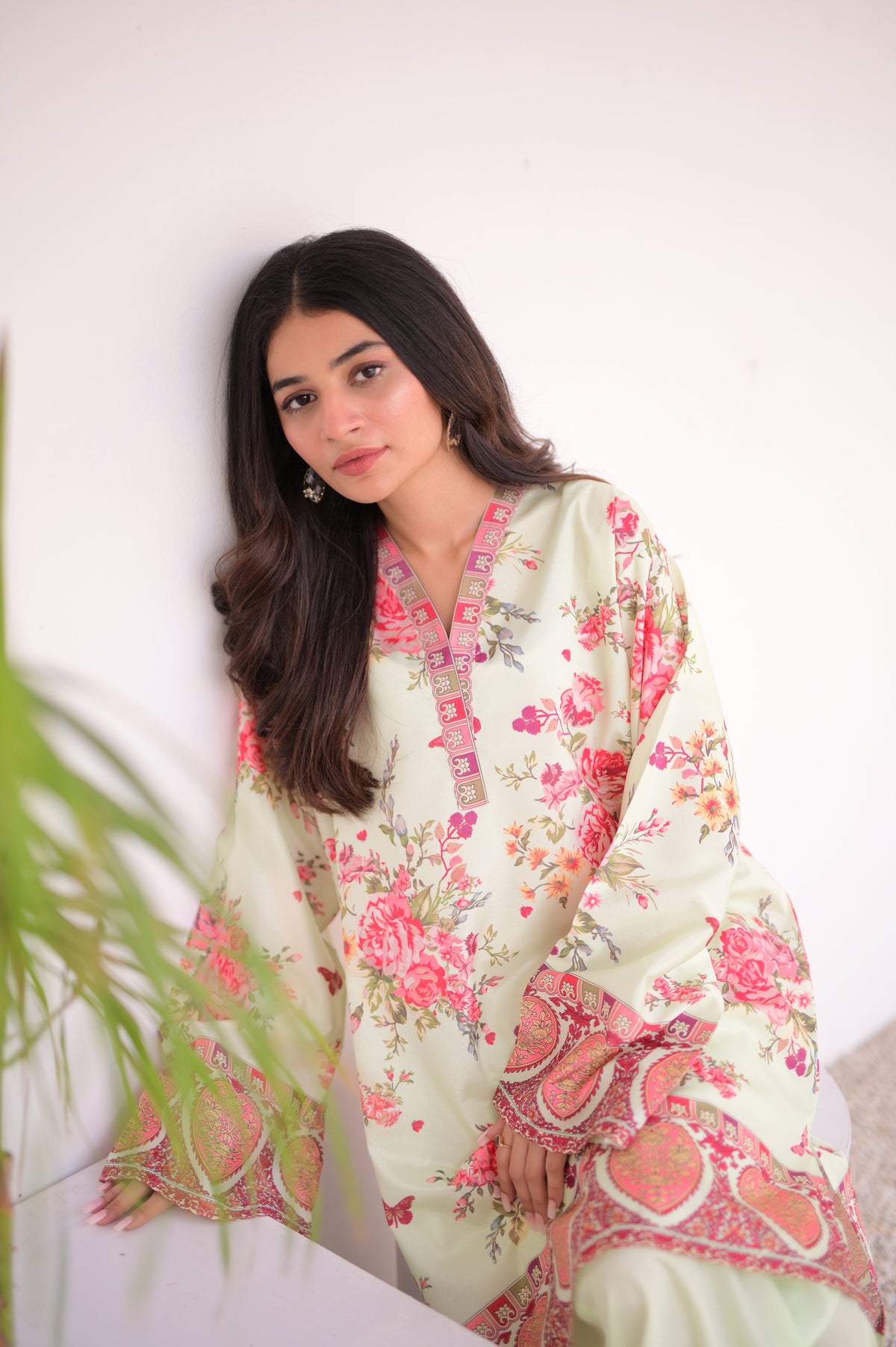 Dilruba Chic Pista 2-Piece  Kurti Set 💖🌿