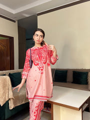 Dilkash Lal 2-Piece Kurta Set 🌹❤️