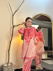 Dilkash Lal 2-Piece Kurta Set 🌹❤️