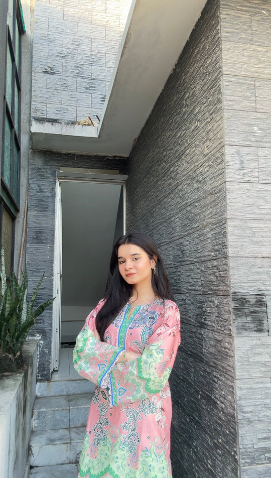 🌼 Noor Fit | 2Pc Kurti Set